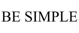 BE SIMPLE trademark
