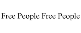 FREE PEOPLE FREE PEOPLE trademark