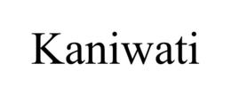 KANIWATI trademark