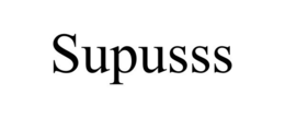 SUPUSSS trademark