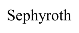 SEPHYROTH trademark