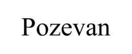 POZEVAN trademark