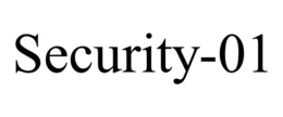 SECURITY-01 trademark