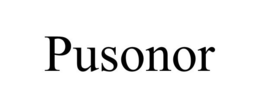 PUSONOR trademark