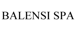BALENSI SPA trademark