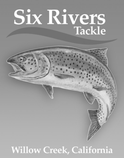 SIX RIVERS TACKLE WILLOW CREEK, CALIFORNIA trademark