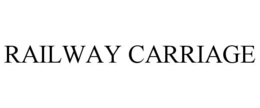 RAILWAY CARRIAGE trademark