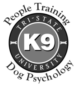 TRI - STATE K9 UNIVERSITY PEOPLE TRAINING  DOG PSYCHOLOGY trademark