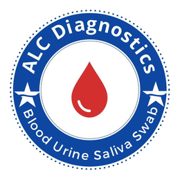 ALC DIAGNOSTICS BLOOD URINE SALIVA SWAB trademark