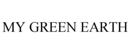 MY GREEN EARTH trademark