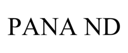 PANA ND trademark