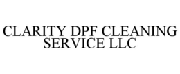 CLARITY DPF CLEANING SERVICE LLC trademark