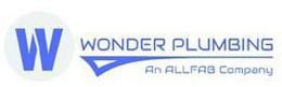 W WONDER PLUMBING AN ALLFAB COMPANY trademark