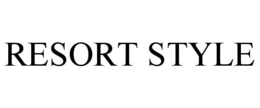 RESORT STYLE trademark