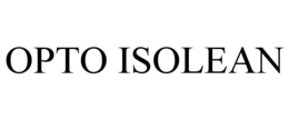 OPTO ISOLEAN trademark