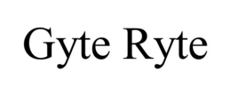 GYTE RYTE trademark