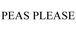 PEAS PLEASE trademark