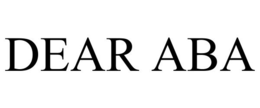DEAR ABA trademark