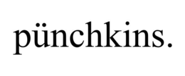 PÜNCHKINS. trademark