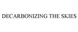 DECARBONIZING THE SKIES trademark