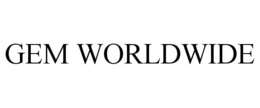 GEM WORLDWIDE trademark