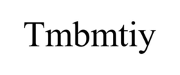 TMBMTIY trademark