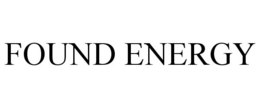 FOUND ENERGY trademark