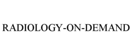 RADIOLOGY-ON-DEMAND trademark
