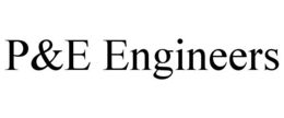 P&E ENGINEERS trademark