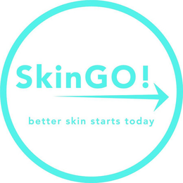 SKINGO! BETTER SKIN STARTS TODAY trademark