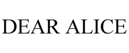 DEAR ALICE trademark