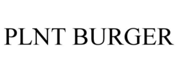 PLNT BURGER trademark