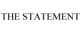 THE STATEMENT trademark