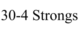 30-4 STRONGS trademark