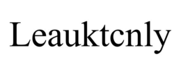 LEAUKTCNLY trademark