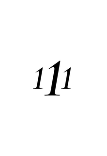111 trademark