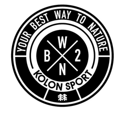 YOUR BEST WAY TO NATURE B W 2 N KOLON SPORT trademark