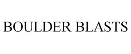 BOULDER BLASTS trademark