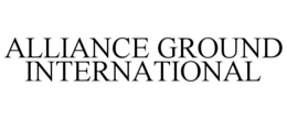 ALLIANCE GROUND INTERNATIONAL trademark