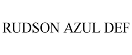 RUDSON AZUL DEF trademark