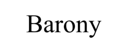 BARONY trademark