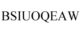 BSIUOQEAW trademark