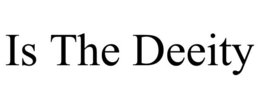 IS THE DEEITY trademark