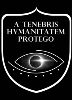 A TENEBRIS HVMANITATEM PROTEGO trademark