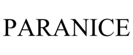 PARANICE trademark