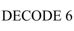 DECODE 6 trademark
