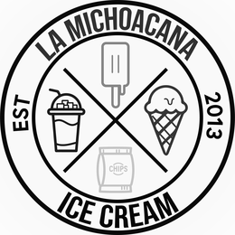 LA MICHOACANA ICE CREAM EST 2013 trademark