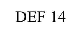 DEF 14 trademark