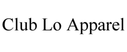 CLUB LO APPAREL trademark
