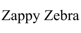 ZAPPY ZEBRA trademark